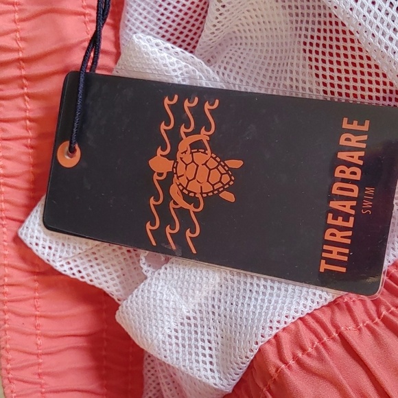 NWT Men's Red & Orange Two toned Swim Trunks XL - Picture 9 of 10